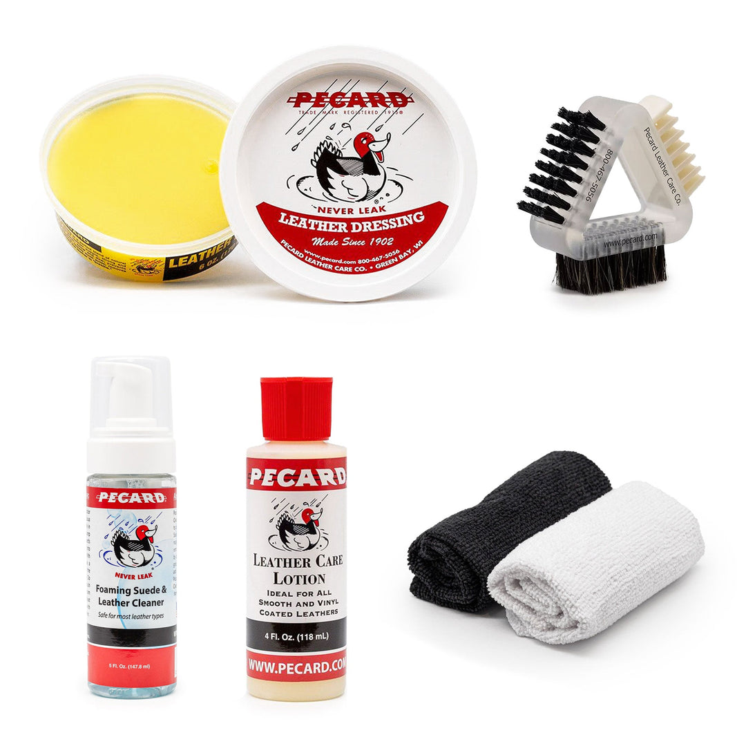 Essential Leather Care Kit - Pecard Leather Care Company