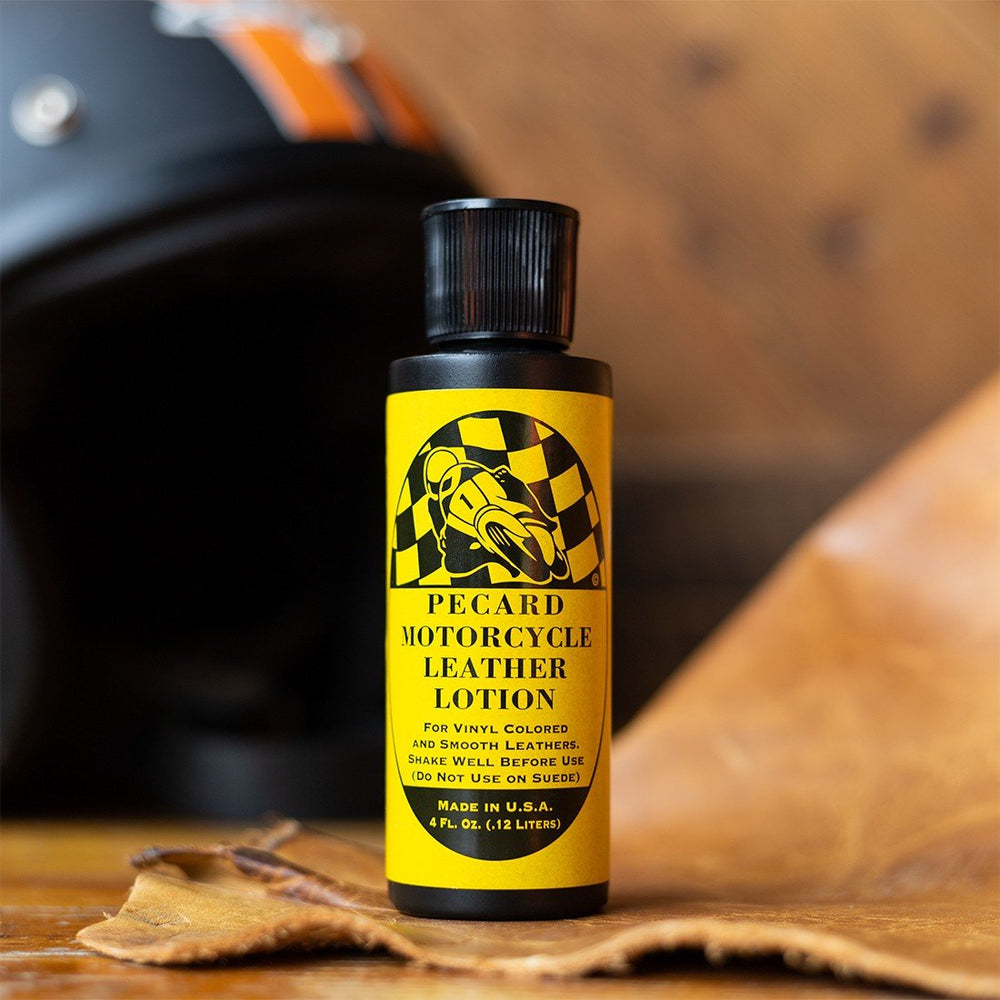 Motorcycle Leather Lotion - Pecard Leather Care Company